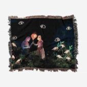 Woven Blanket 01 David Gilmour Dark And Velvet Night Art 3 - OtherBrick