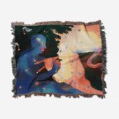 Woven Blanket 01 David Gilmour Dark And Velvet Night Art 4 - OtherBrick