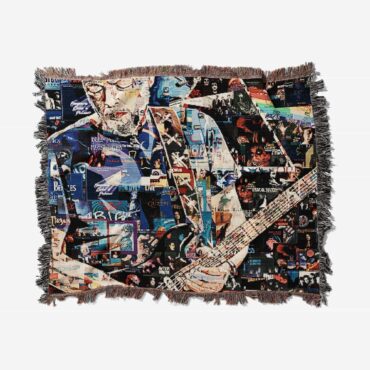 David Gilmour Ukrainian Song Woven Blanket