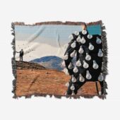 Woven Blanket 01 Delicate Sound Of Thunder Lightbulb Man - OtherBrick