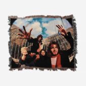 Woven Blanket 01 Fish Eye Photo Of Pink Floyd - OtherBrick