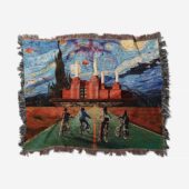 Woven Blanket 01 Pigs Can Fly Stranger Things X Animals - OtherBrick