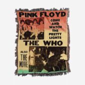 Woven Blanket 01 Pink Floyd And The Who 1966 Vintage Uk Concert 1.jpg - OtherBrick