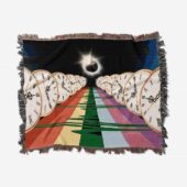 Woven Blanket 01 Pink Floyd Eclipse Road Time Dark Side Of The Moon - OtherBrick