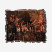 Woven Blanket 01 Pink Floyd Live At Pompeii Mcmlxxii - OtherBrick