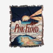 Pink Floyd Oakland Coliseum 1977 Artwork Expand Woven Blanket