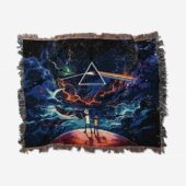 Woven Blanket 01 Rick And Morty The Dark Side Of The Moon - OtherBrick