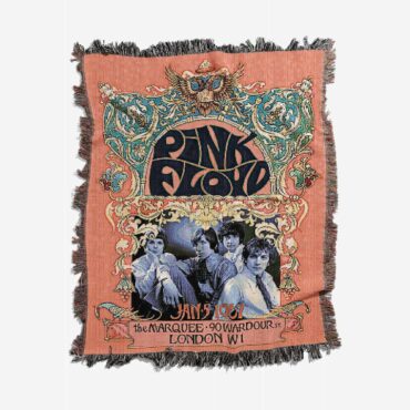 The Marquee 90 Wardour St London Jan 5 1967 Concert Woven Blanket