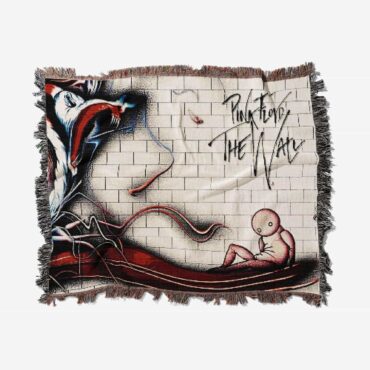 The Wall Fan Art Woven Blanket
