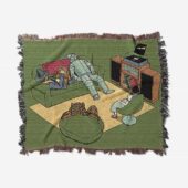 Woven Blanket 01 Wizard Of Oz Listen To Dark Side Of The Moon - OtherBrick