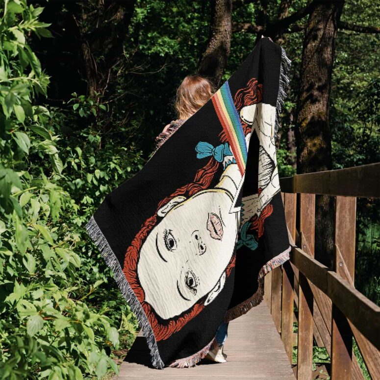 Dorothy The Wizard of Oz DSOTM Woven Blanket