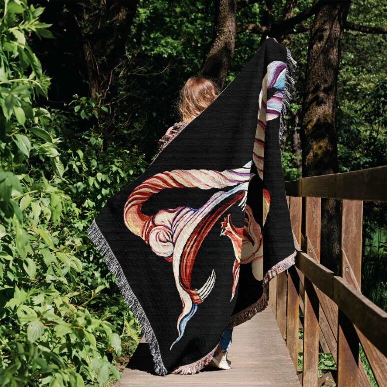 Flowers 2021 The Wall Woven Blanket