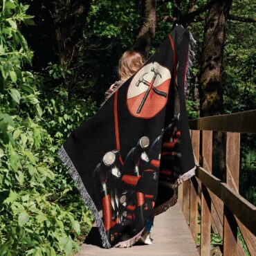 Hammer March Woven Blanket