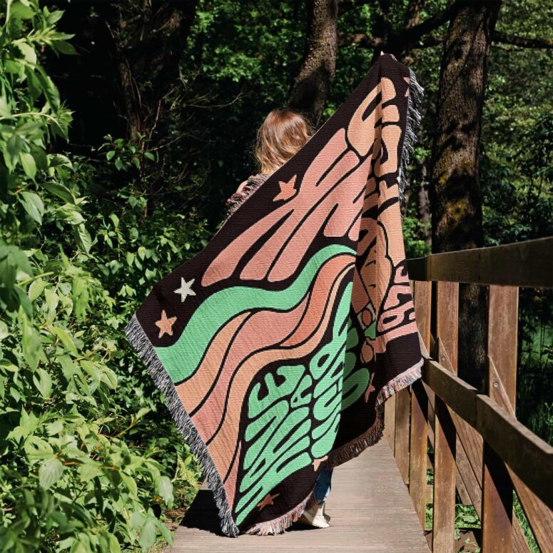 Have a Cigar 1975 Woven Blanket Have a Cigar 1975 Woven Blanket