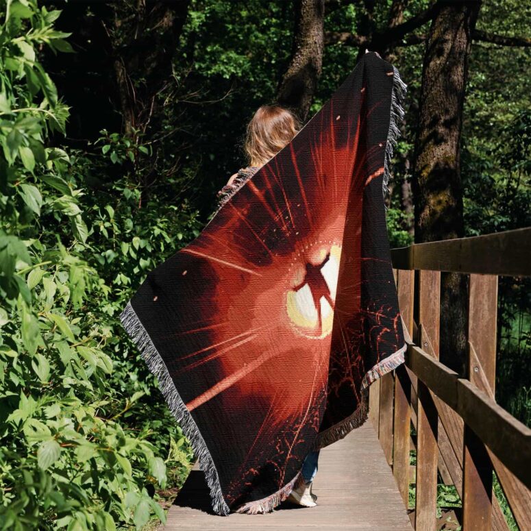 Luck and Strange Tour Stage Shot Woven Blanket Luck and Strange Tour Stage Shot Woven Blanket