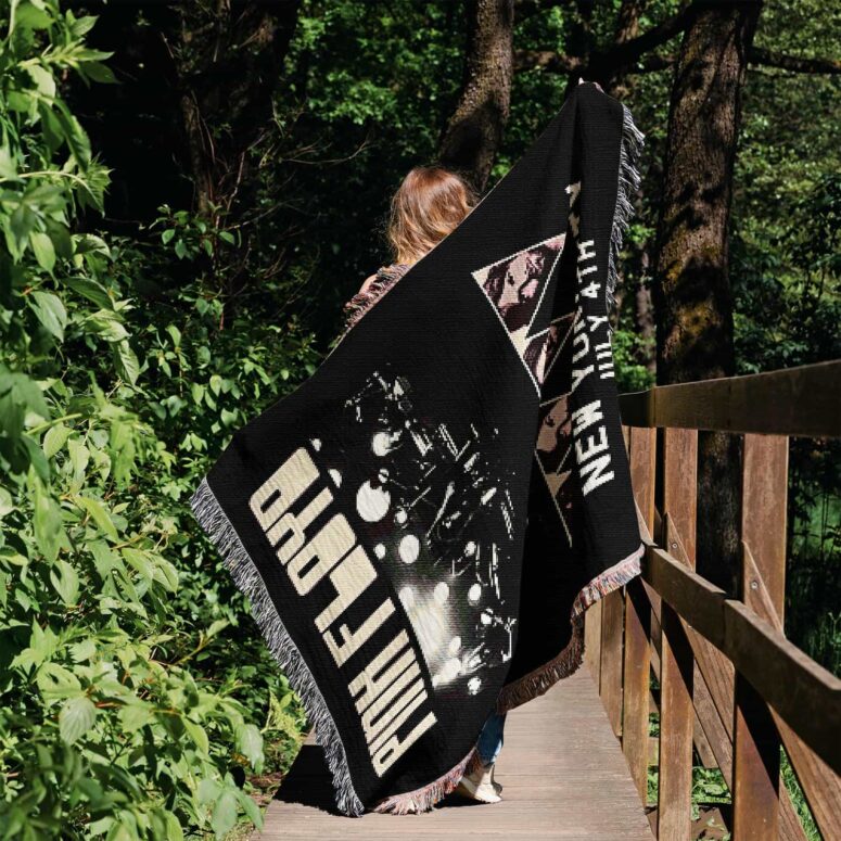 New york City July 4th Wooster Hall Woven Blanket