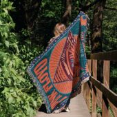 Woven Blanket 02 Pink Floyd Fillmore East - OtherBrick