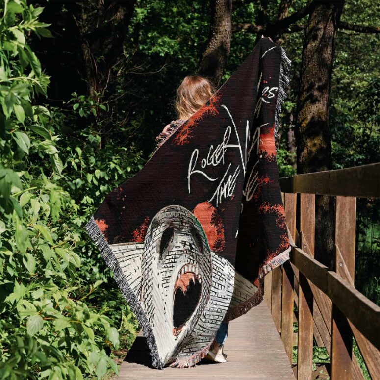 Roger Waters Tour Of The Wall Woven Blanket