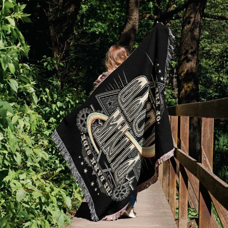 The Dark Side Of The Moon Time is Gone The Song is over Woven Blanket