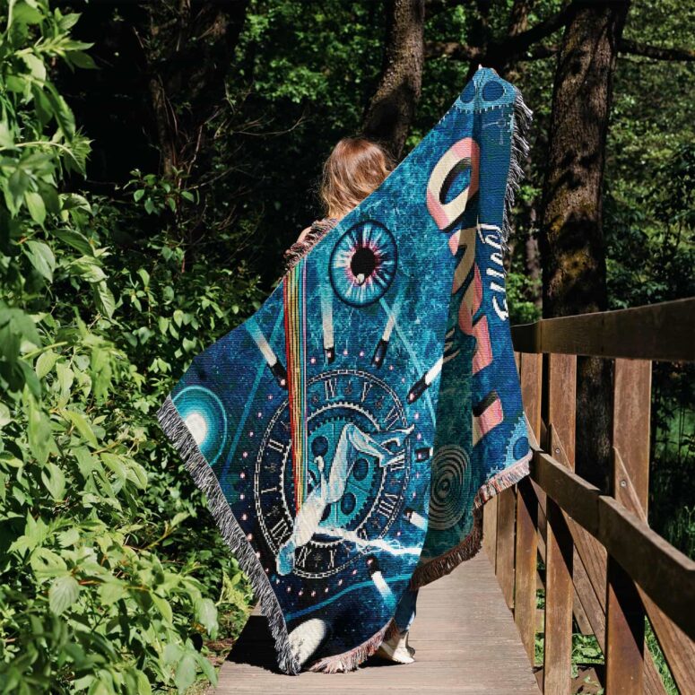 The Floyd Effect Woven Blanket The Floyd Effect Woven Blanket