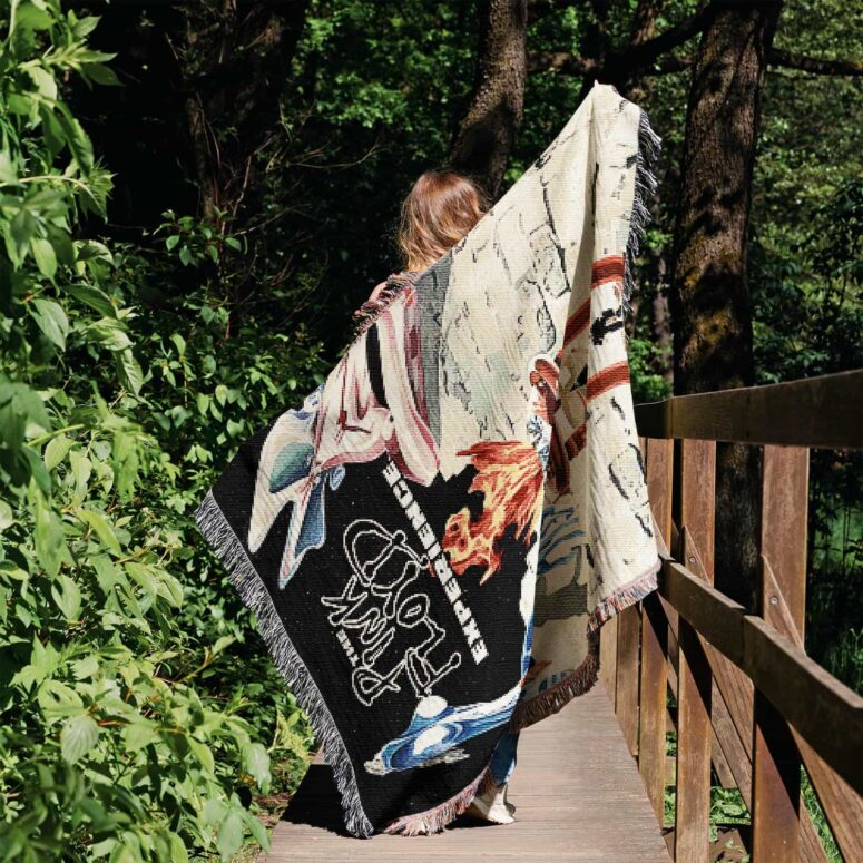 The Pink Floyd Experience Woven Blanket The Pink Floyd Experience Woven Blanket