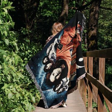 The Ultimate 50th Anniversary Celebration Woven Blanket