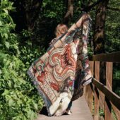 Woven Blanket 02 The Wall Hammer Teacher Illustration Art - OtherBrick