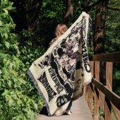 Woven Blanket 02 Venice Kaliforniyada Cheetah Klubu 1967 - OtherBrick