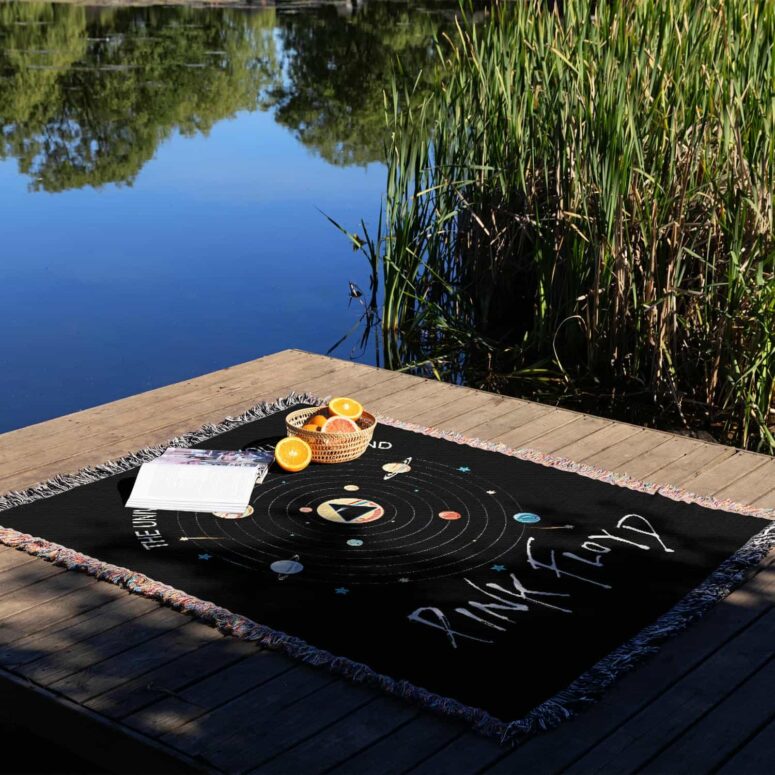 The Universe does Revolve Around Woven Blanket The Universe does Revolve Around Woven Blanket