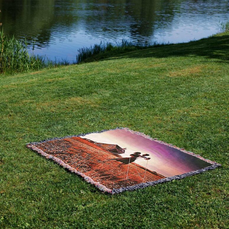 A Collection of Great Dance Songs Album Cover 1981 Woven Blanket