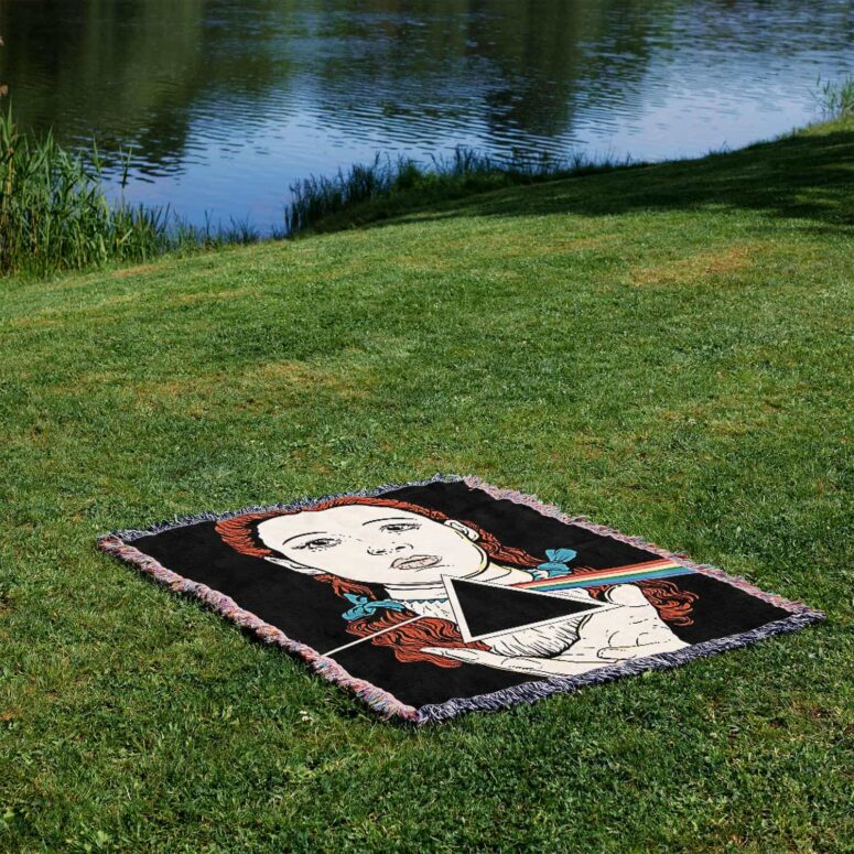 Dorothy The Wizard of Oz DSOTM Woven Blanket