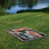 Woven Blanket 04 Ghost Rider Human Torch Wish You Were Here - OtherBrick