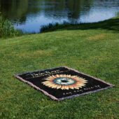 Woven Blanket 04 Hey Hey Rise Up Sunflower - OtherBrick