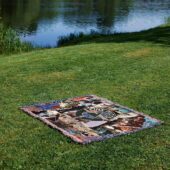 Woven Blanket 04 Pink Floyd Icons Fan Art - OtherBrick
