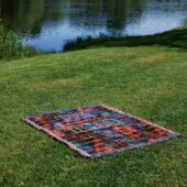 Woven Blanket 04 Pink Floyd The Wall Water Painting - OtherBrick