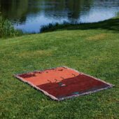 Woven Blanket 04 Pink Floyd At Pompeii Mcmlxxii Art - OtherBrick
