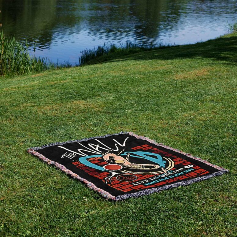 Roger Waters The Wall Live in Berlin 1990 Woven Blanket