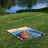 Woven Blanket 04 The Australian Pink Floyd Show 1993 Johnos Blues Bar Cairns - OtherBrick