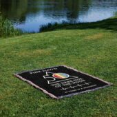 Woven Blanket 04 The Dark Side Of The Moon 50 Years In A Heartbeat - OtherBrick