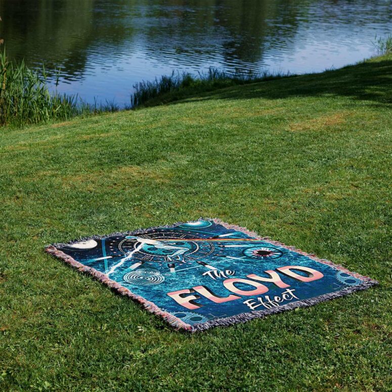The Floyd Effect Woven Blanket The Floyd Effect Woven Blanket