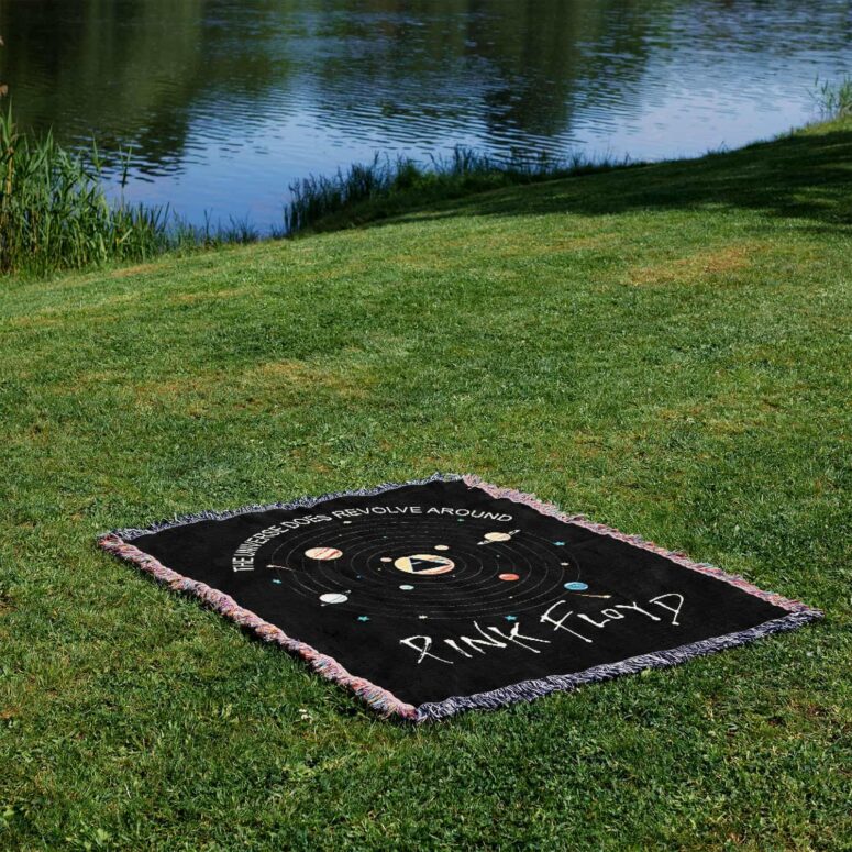 The Universe does Revolve Around Woven Blanket The Universe does Revolve Around Woven Blanket