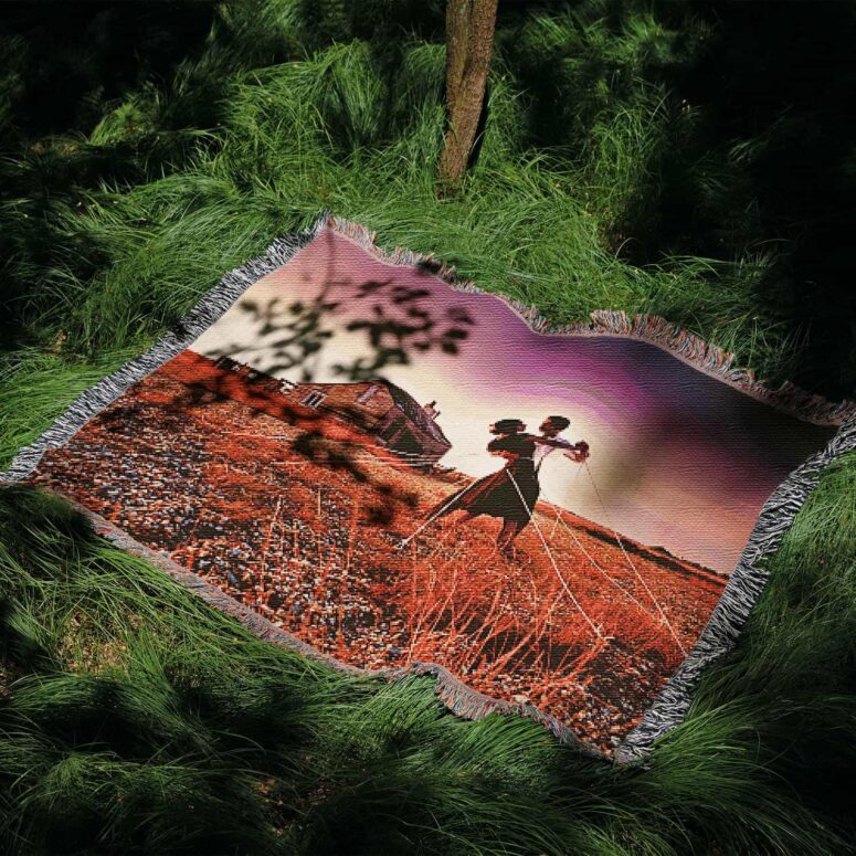 A Collection of Great Dance Songs Album Cover 1981 Woven Blanket