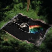 Woven Blanket 05 Dark Side Of The Moon In Space - OtherBrick