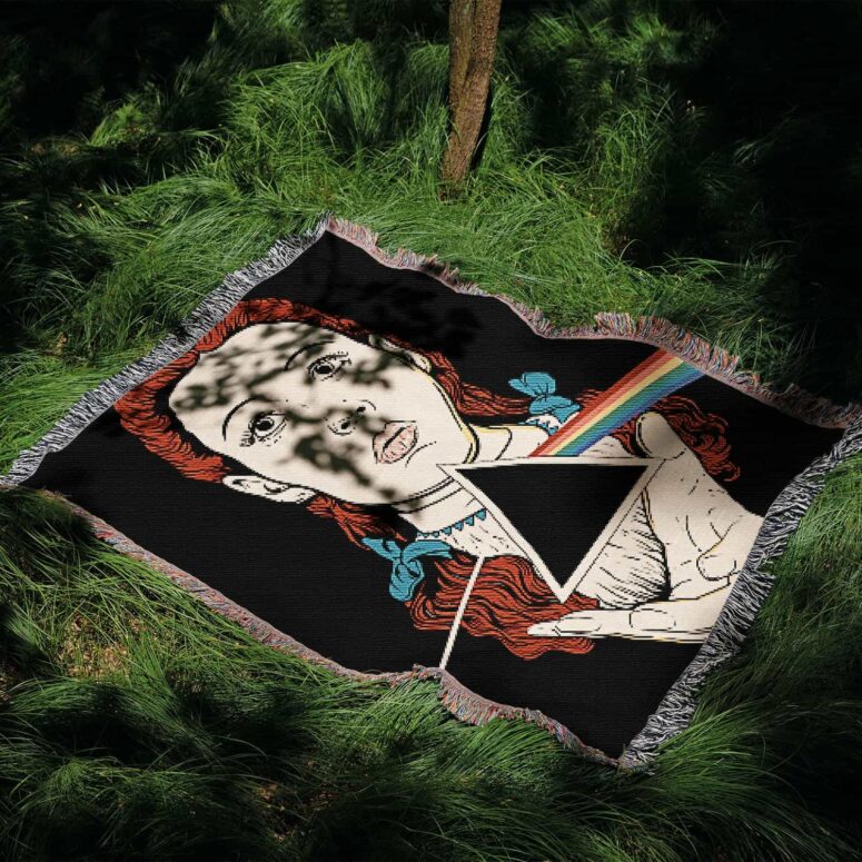 Dorothy The Wizard of Oz DSOTM Woven Blanket
