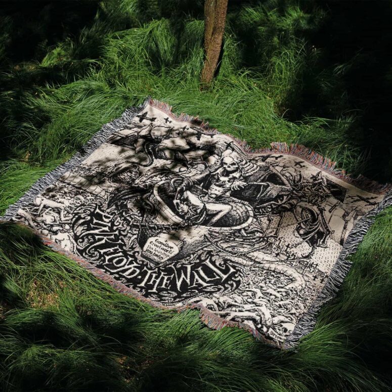 Essence of the Wall Woven Blanket Essence of the Wall Woven Blanket