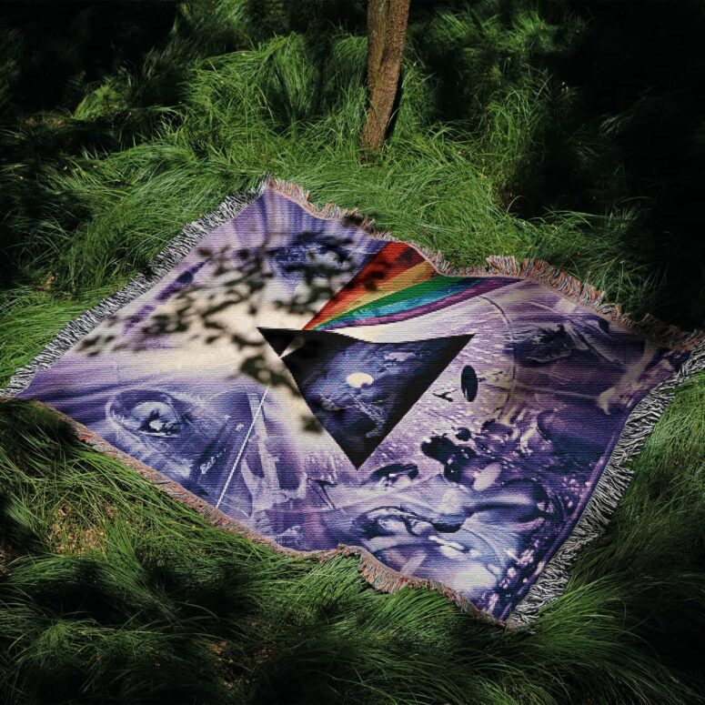 Exclusive Record Collector Dark Side Of The Moon Woven Blanket