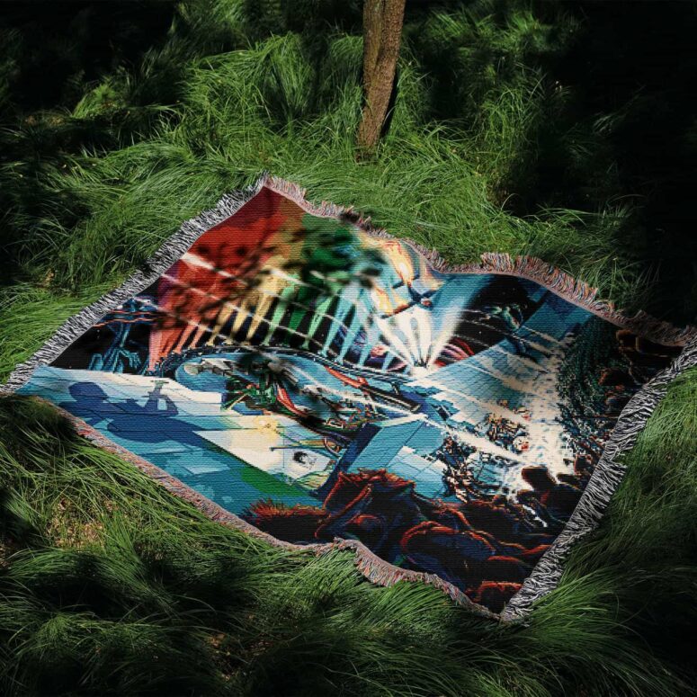 Interestellar Show Woven Blanket