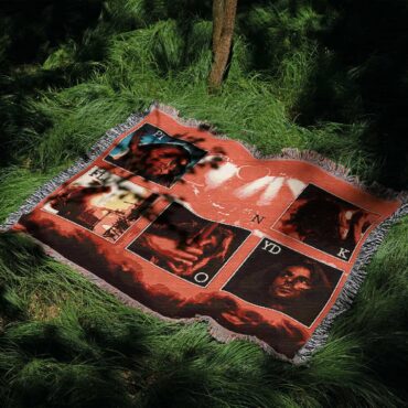 Live Show Memories Tour Digital Art Woven Blanket