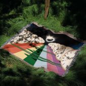 Woven Blanket 05 Pink Floyd Eclipse Road Time Dark Side Of The Moon - OtherBrick