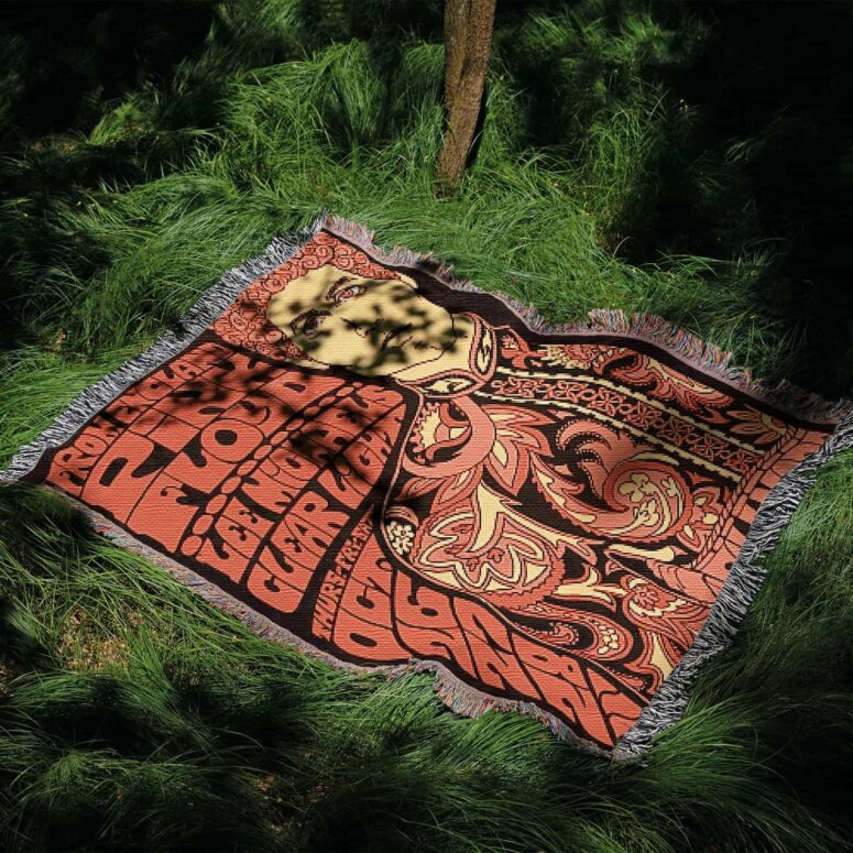 Pink Floyd Lee Michaels fillmore Woven Blanket